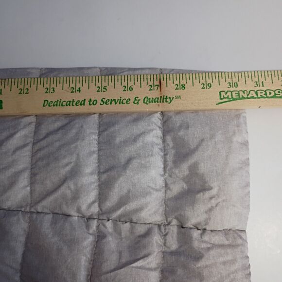 Eddie Bauer Womens Packable Down Winter Coat M Beige Hooded Puffer Parka - Picture 9 of 10